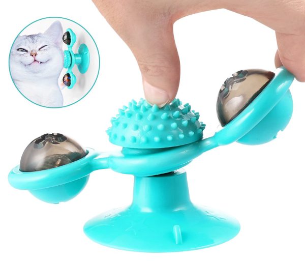 Interactive Windmill Cat Toys with Catnip - Image 15