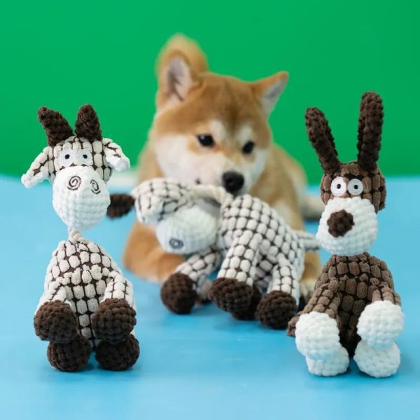 Robust Plush - Immortal Squeaker Plush Toy For Aggressive Chewers (Small and Medium Dogs) - Image 8