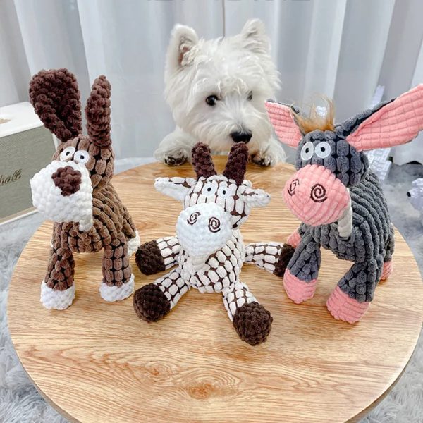 Robust Plush - Immortal Squeaker Plush Toy For Aggressive Chewers (Small and Medium Dogs) - Image 9