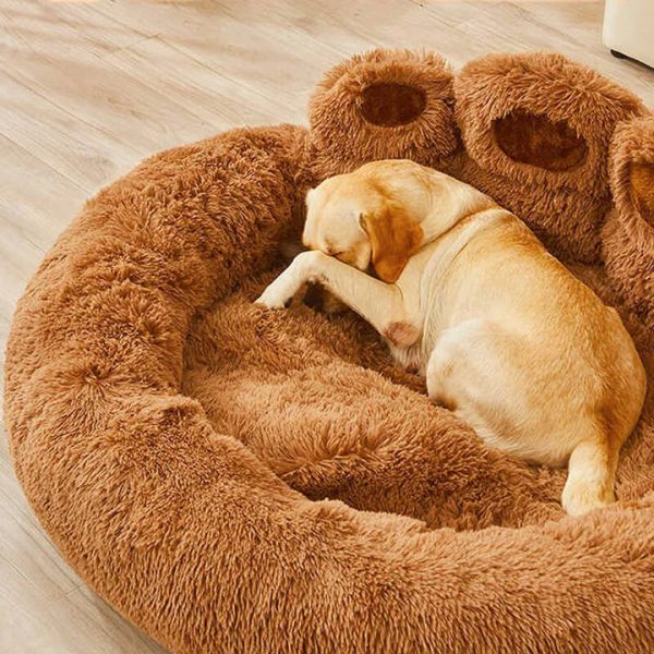 Calming Bear Paw Bed for Pets - Image 9