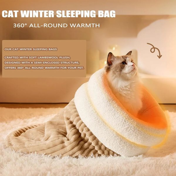 Cozy Cat Bed Sleeping Bag - Image 2