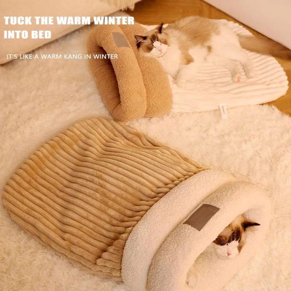 Cozy Cat Bed Sleeping Bag - Image 6