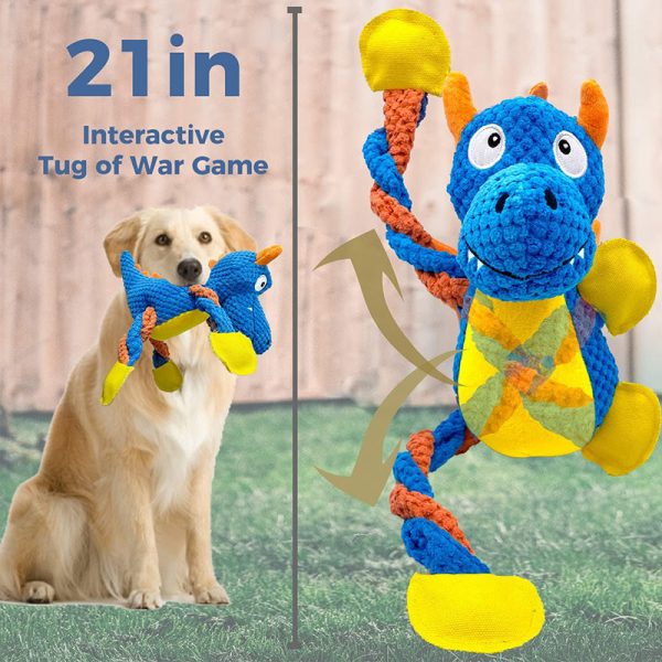 Robust Plush - Immortal Squeaker Plush Toy For Aggressive Chewers (Small and Medium Dogs) - Image 29