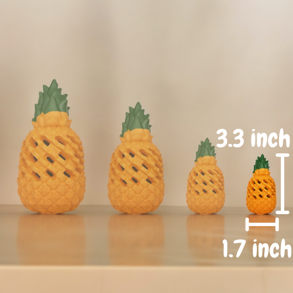 Pineapple Dog Chew Toys With Treat Fill for Aggressive Chewer - Image 14