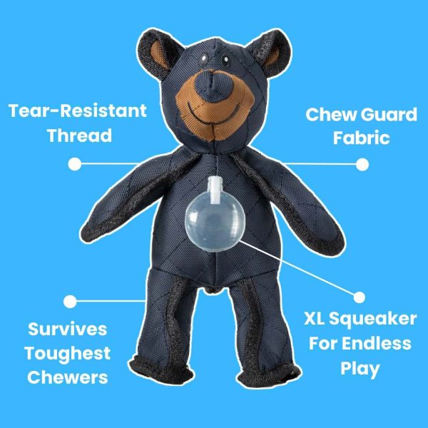 Indestructible & Interactive Bear Dog Toys For Heavy Chewers - IndestructiBear 2.0 - Image 3