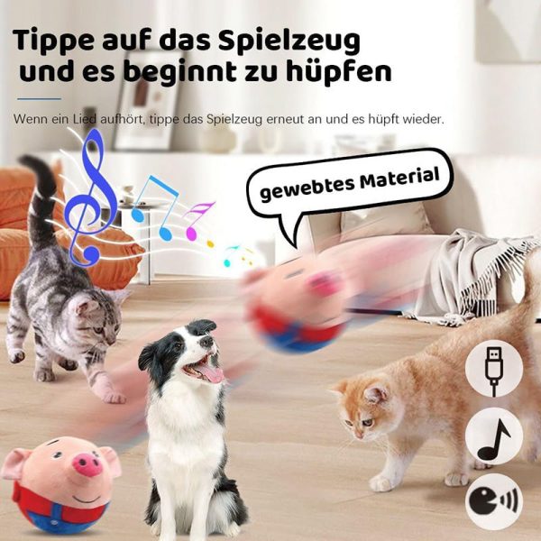 Active Moving Pet Plush Toy - Image 2