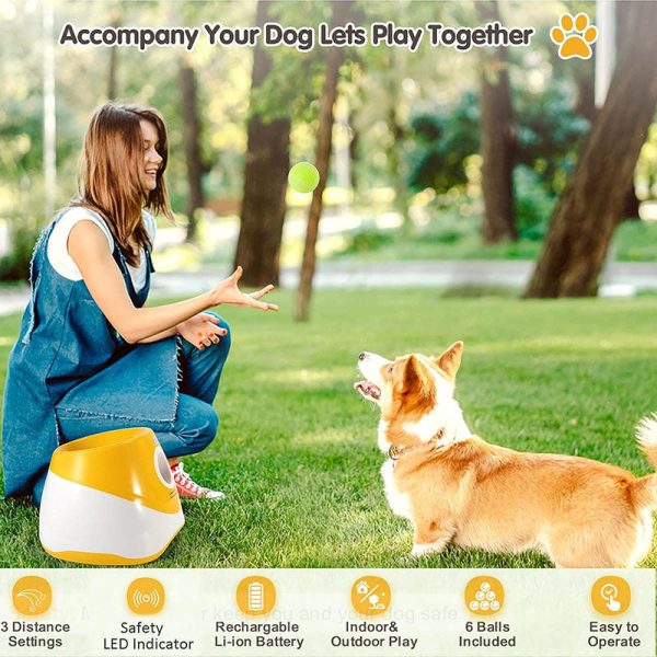 Electronic Ball Launcher Dog Toy - Image 2