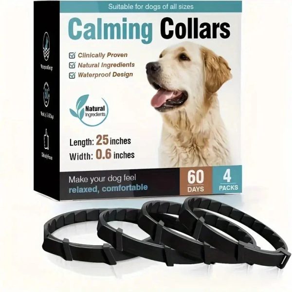 Calming Collars for dogs - Adjustable and Waterproof Dog Anxiety Relief Collars - Image 8