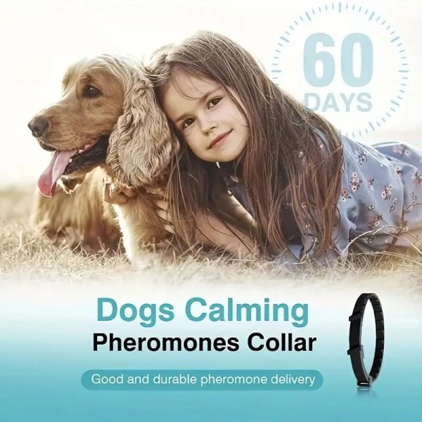 Calming Collars for dogs - Adjustable and Waterproof Dog Anxiety Relief Collars - Image 4