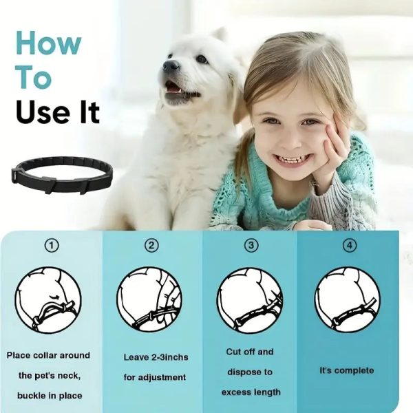 Calming Collars for dogs - Adjustable and Waterproof Dog Anxiety Relief Collars - Image 6