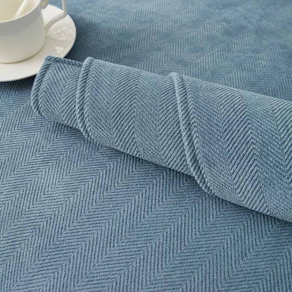 Herringbone Chenille Fabric Furniture Protector Sofa Cover - Image 14
