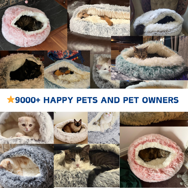 Calming Nest Cat Bed - Image 15