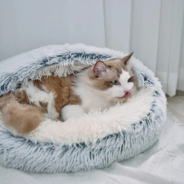 Calming Nest Cat Bed - Image 3