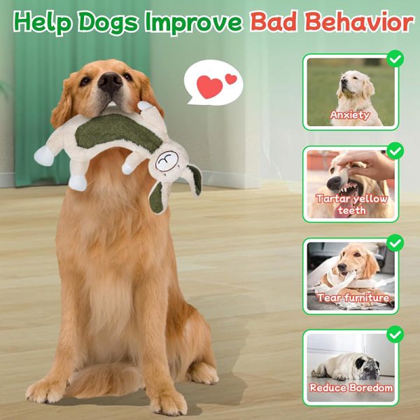 2 Pack No Stuffing Crinkle Dog Toys - Image 3
