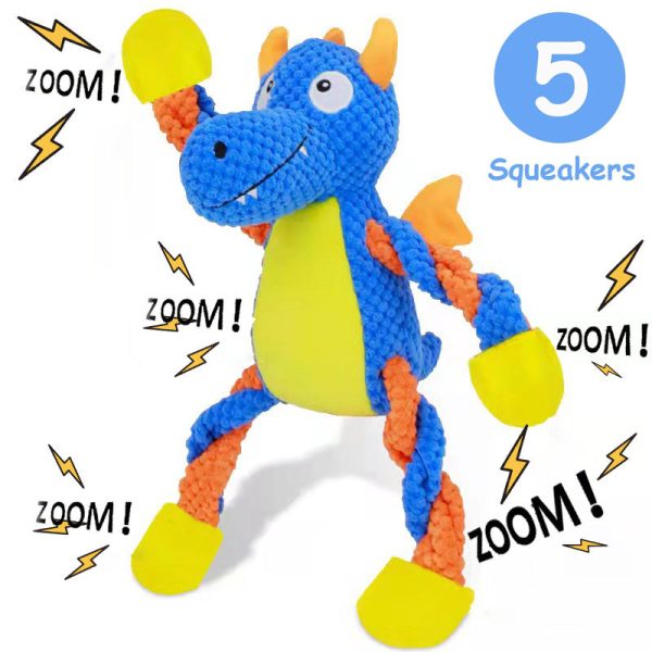 Robust Plush - Immortal Squeaker Plush Toy For Aggressive Chewers (Small and Medium Dogs) - Image 28