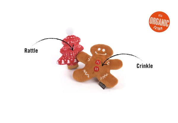 Feline Frenzy Meowy Christmas Toy Set - Image 2