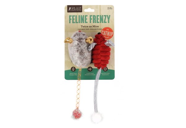 Feline Frenzy Twice As Mice Toy Set - Image 4
