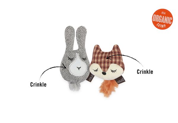 Feline Frenzy Foxsy & Hopsy Toy Set - Image 3