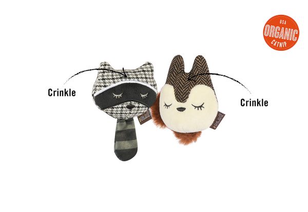Feline Frenzy Bandit Buddies Toy Set - Image 3