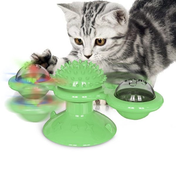 Interactive Windmill Cat Toys with Catnip - Image 18