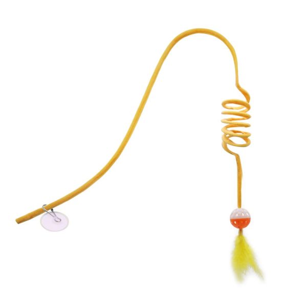 Hanging Spring Plush Ball Cat - Image 4