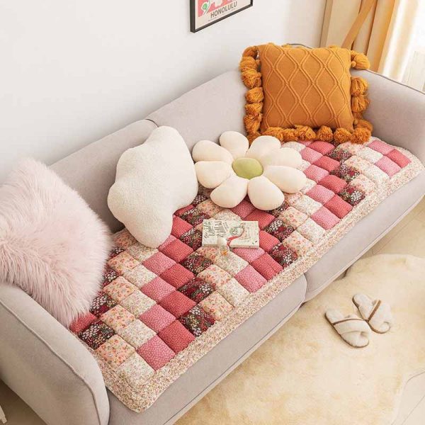 Garden Chic Cotton Protective Couch Cover - Image 5