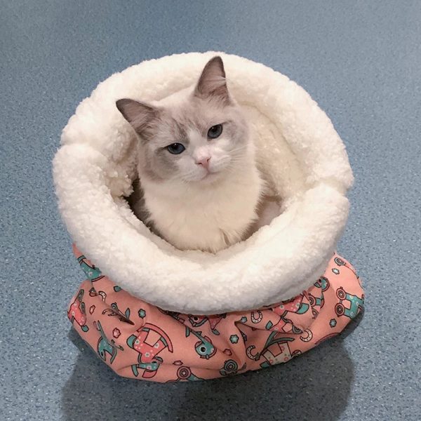 CuddleCloud Cat Sleeping Bag | Ultimate Cozy Retreat - Image 8