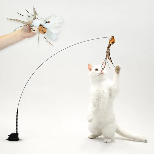 Interactive Bird Simulation Cat Toy Set - Image 2
