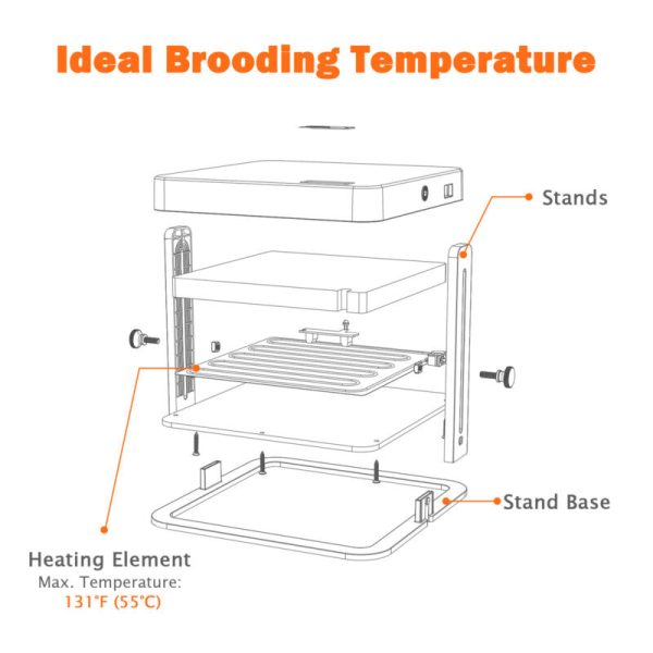 10 x 10 Chick Heating Plate - Image 5