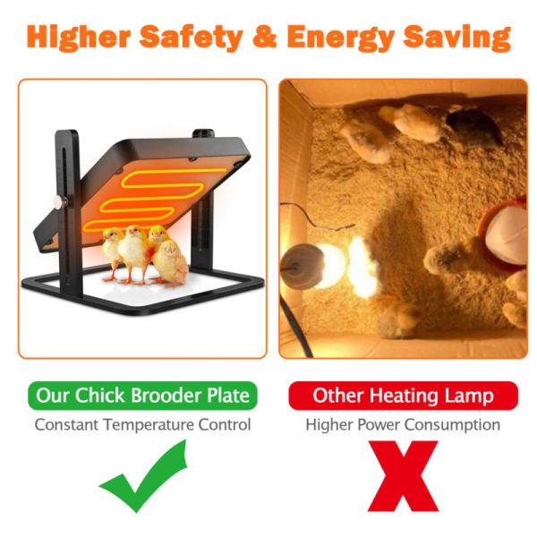 10 x 10 Chick Heating Plate - Image 4
