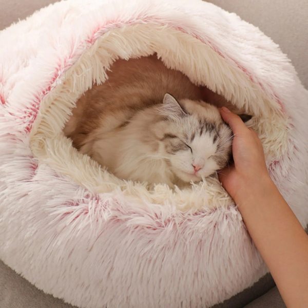 Calming Nest Cat Bed - Image 9